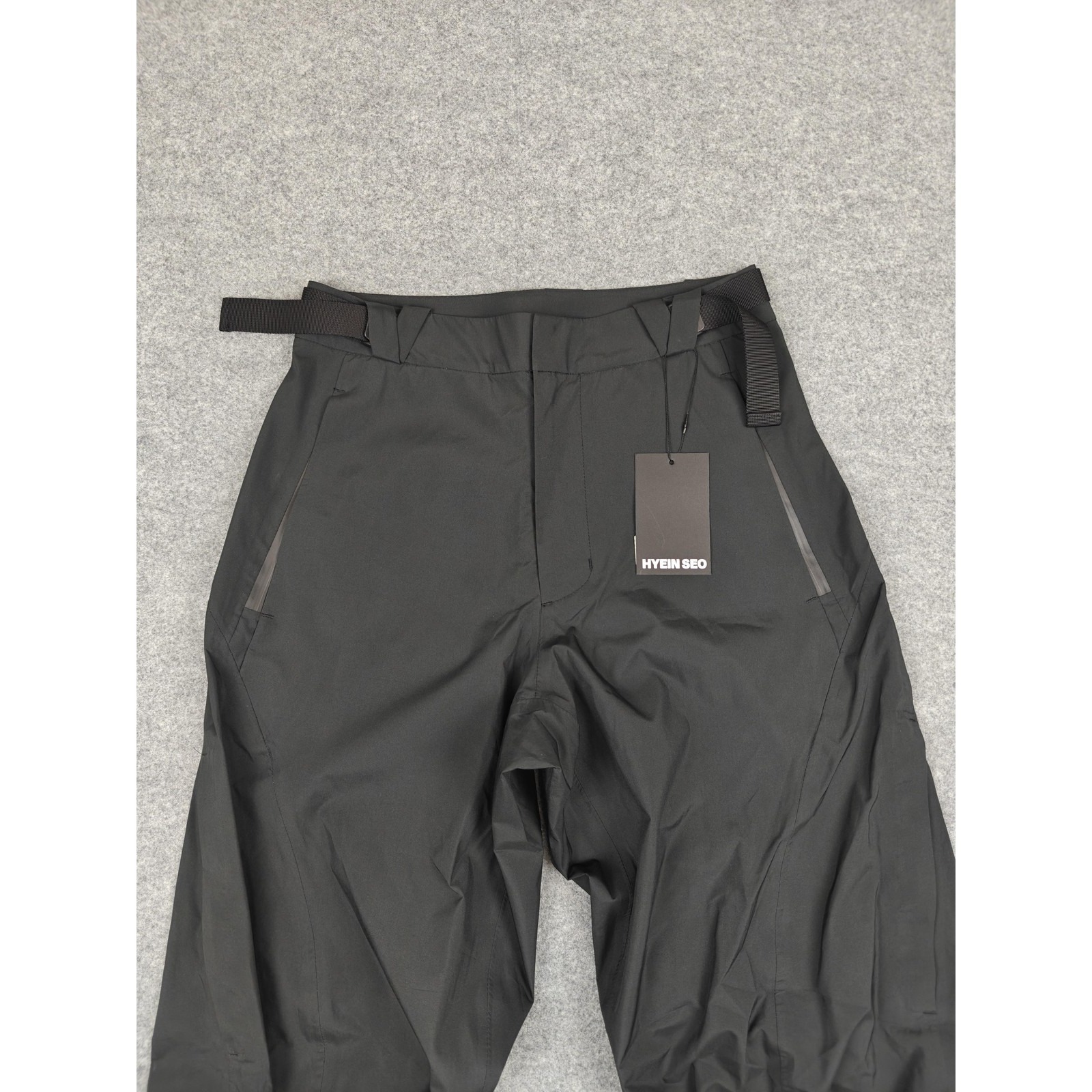 Hyein Seo Pants Womens 1 Black Shell Waterproof Adjustable Ankle Zip Rain Hiking — image 2 of 8